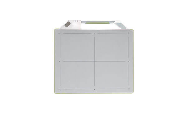 Specific application of flat plate detector