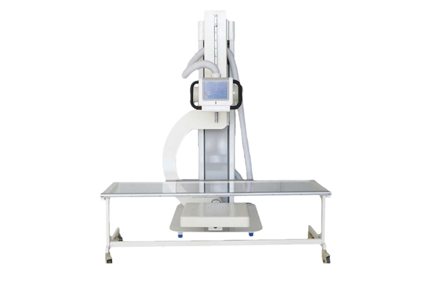 What type of X-ray machine is used to detect the internal structure of the shell