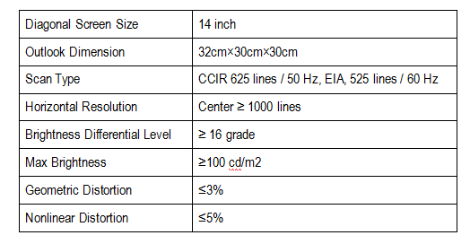 Newheek NK1410A-Ⅰ Medical X-Ray Monitor specification 